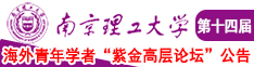 骚逼网站国产南京理工大学第十四届海外青年学者紫金论坛诚邀海内外英才！